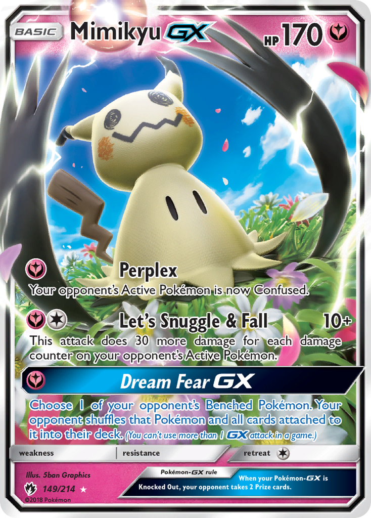 Mimikyu-GX 149/240 Rare Holo GX