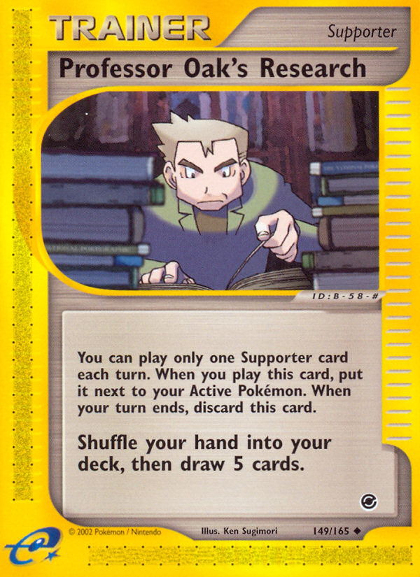 Professor Oak's Research 149/165 Uncommon