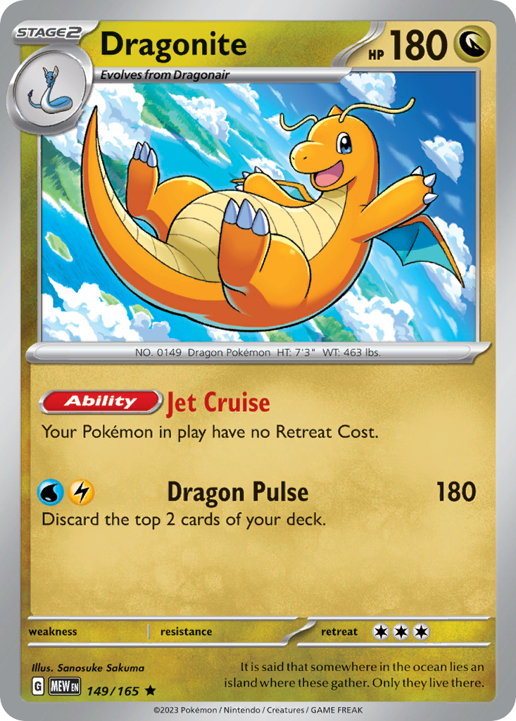 Dragonite 149/207 Rare