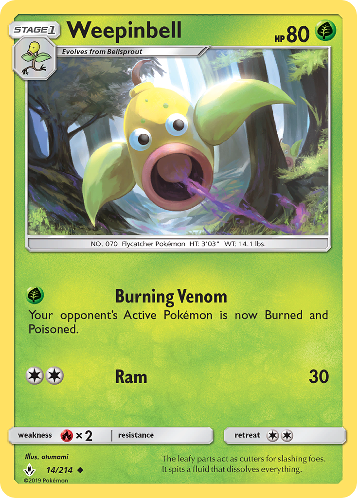 Weepinbell 014/234 Uncommon