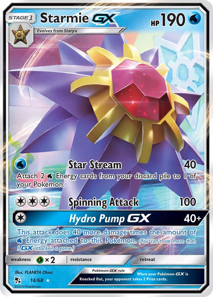 Starmie-GX 014/69 Rare Holo GX