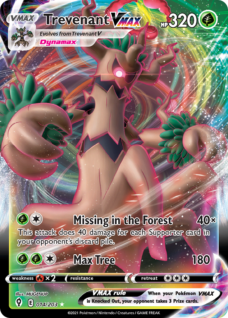 Trevenant VMAX 014/237 Rare Holo VMAX