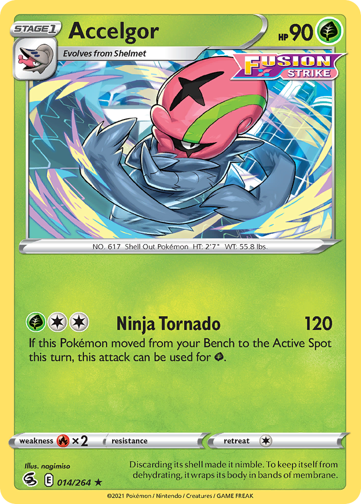 Accelgor 014/284 Rare