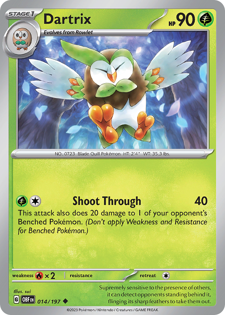 Dartrix 014/230 Uncommon