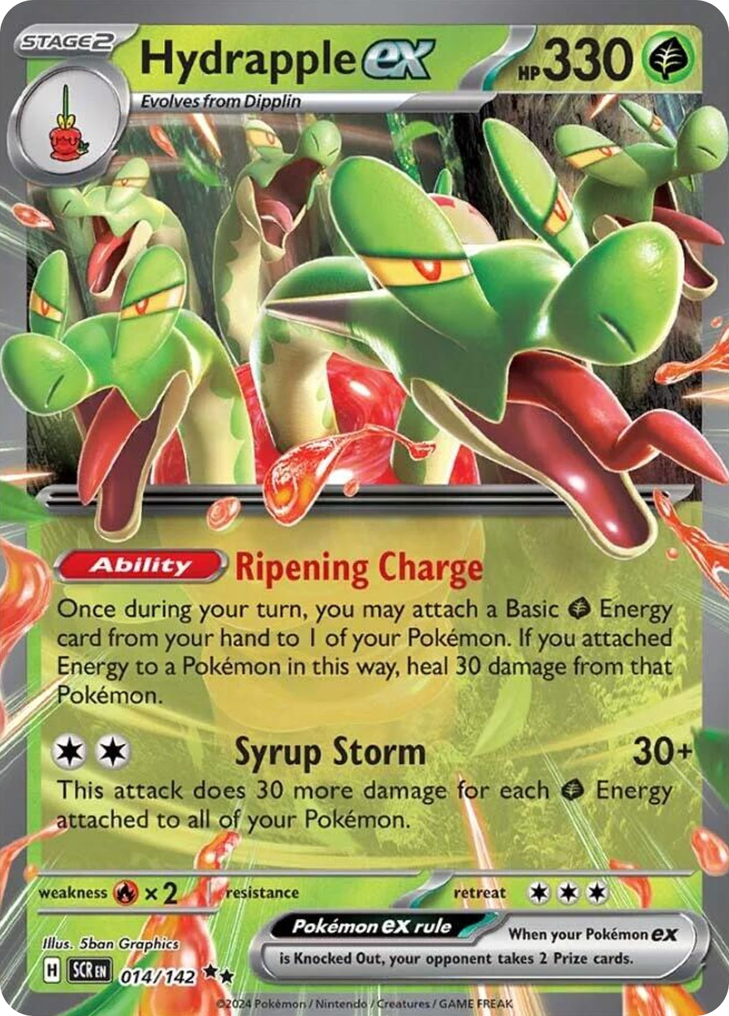 Hydrapple ex 014/175 Double Rare