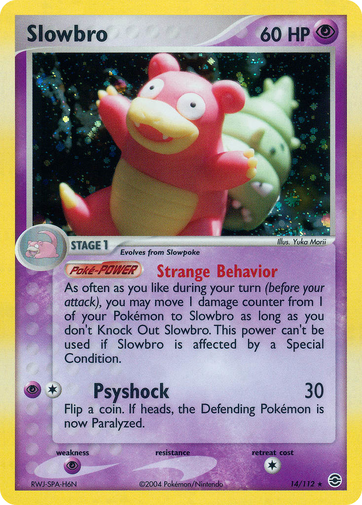 Slowbro 014/116 Rare Holo