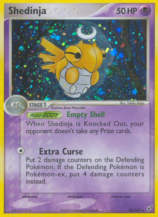 Shedinja 014/108 Rare Holo