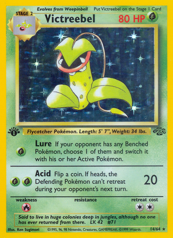 Victreebel 014/64 Rare Holo
