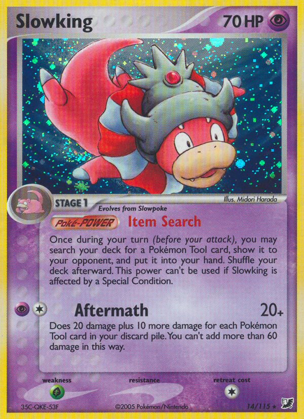 Slowking 014/145 Rare Holo