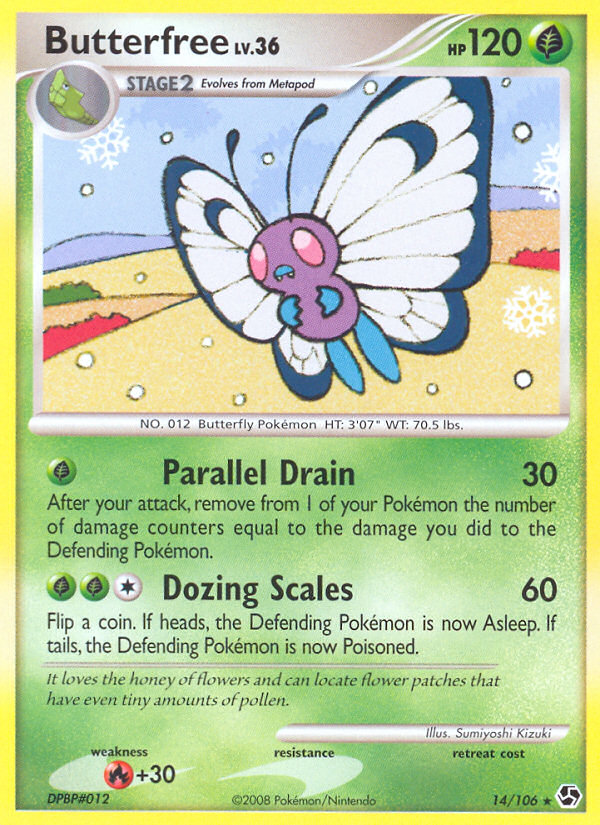 Butterfree 014/106 Rare