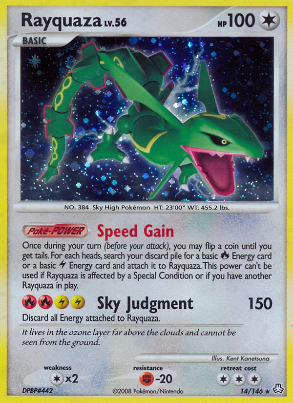 Rayquaza 014/146 Rare Holo