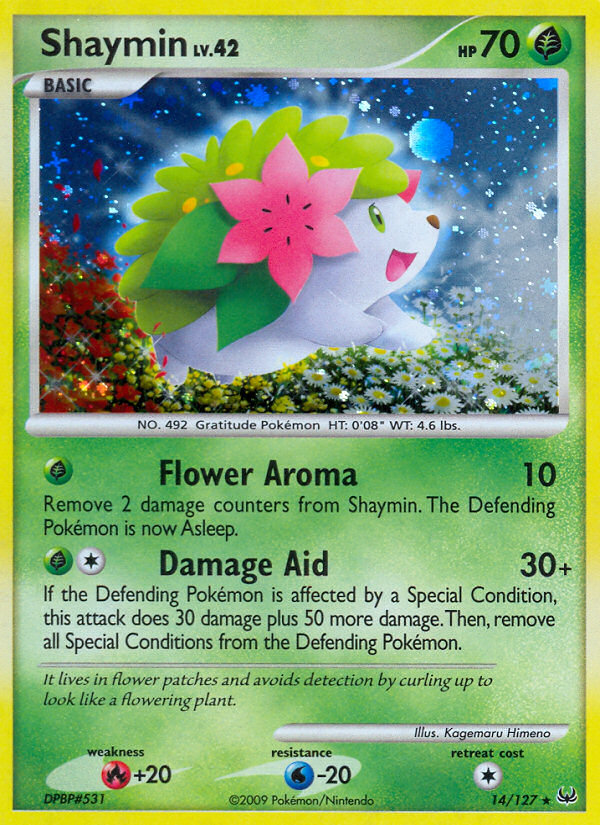 Shaymin 014/133 Rare Holo