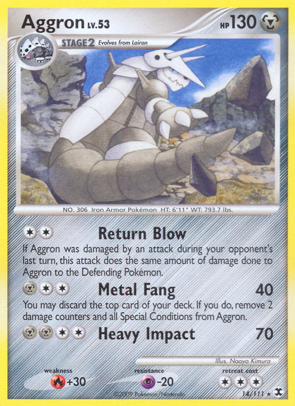 Aggron 014/120 Rare