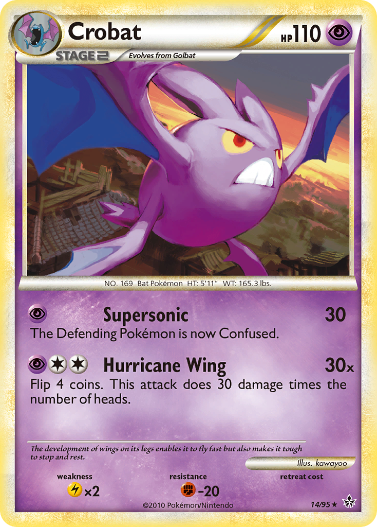 Crobat 014/96 Rare