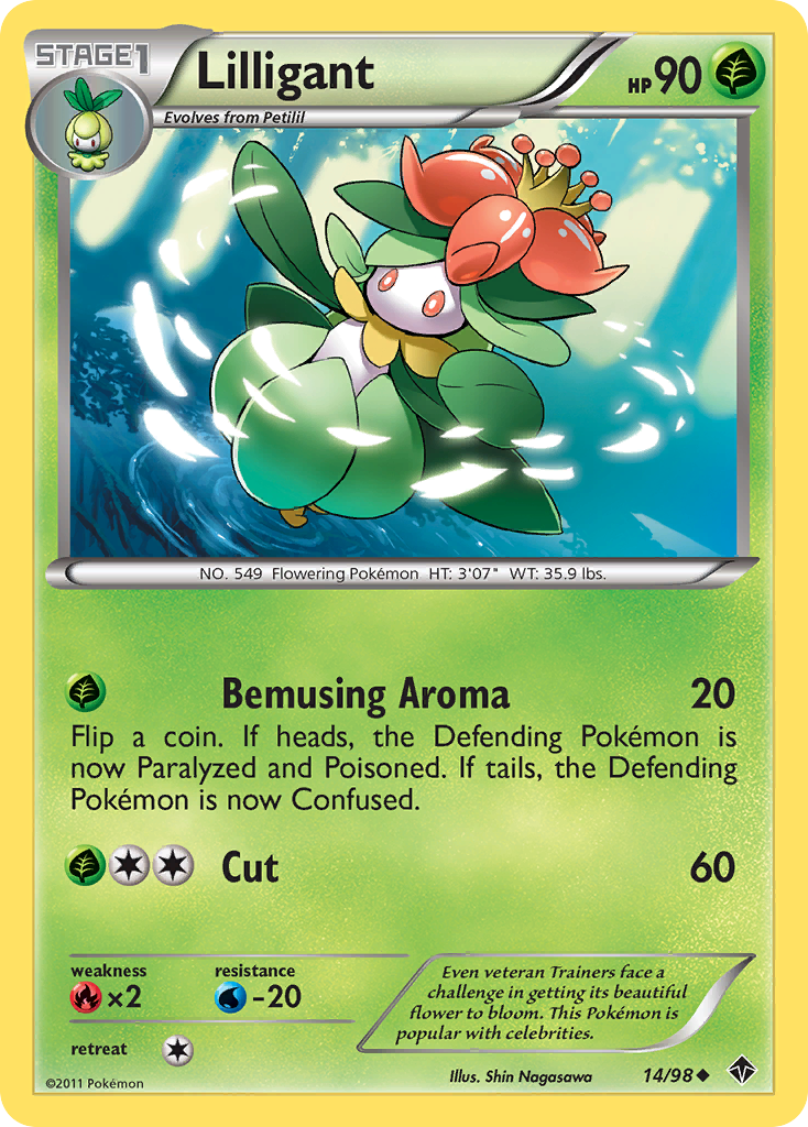 Lilligant 014/98 Uncommon
