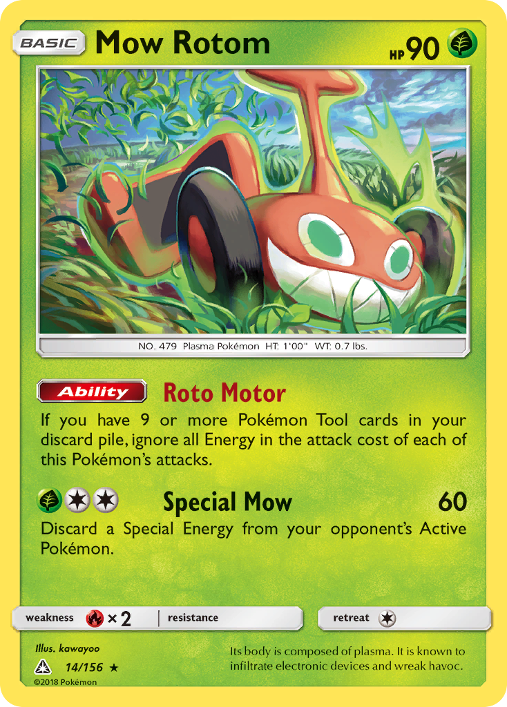 Mow Rotom 014/178 Rare