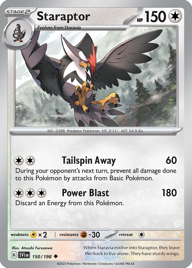 Staraptor 150/258 Uncommon