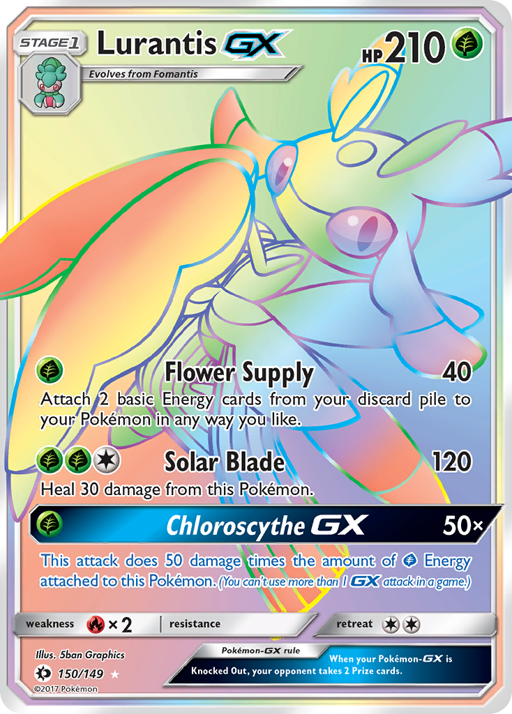 Lurantis-GX 150/173 Rare Rainbow
