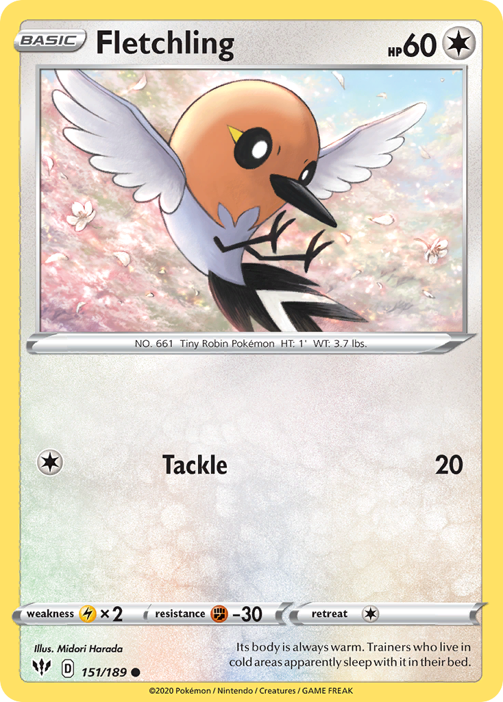 Fletchling 151/201 Common