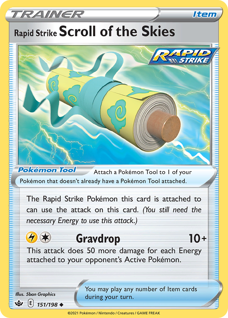 Rapid Strike Scroll of the Skies 151/233 Uncommon