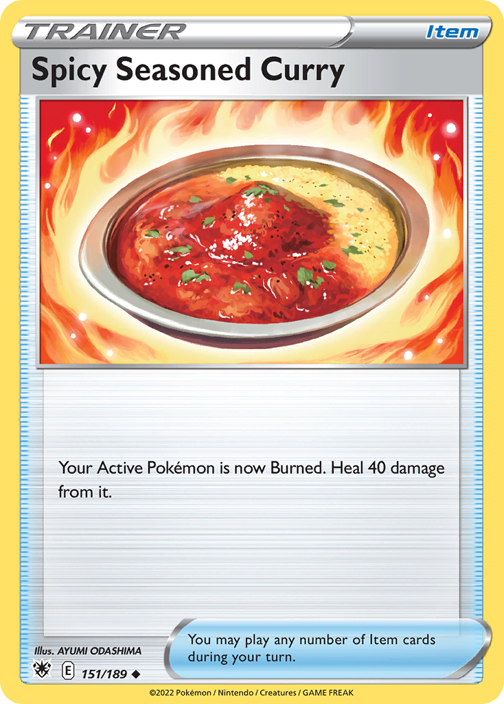 Spicy Seasoned Curry 151/216 Uncommon