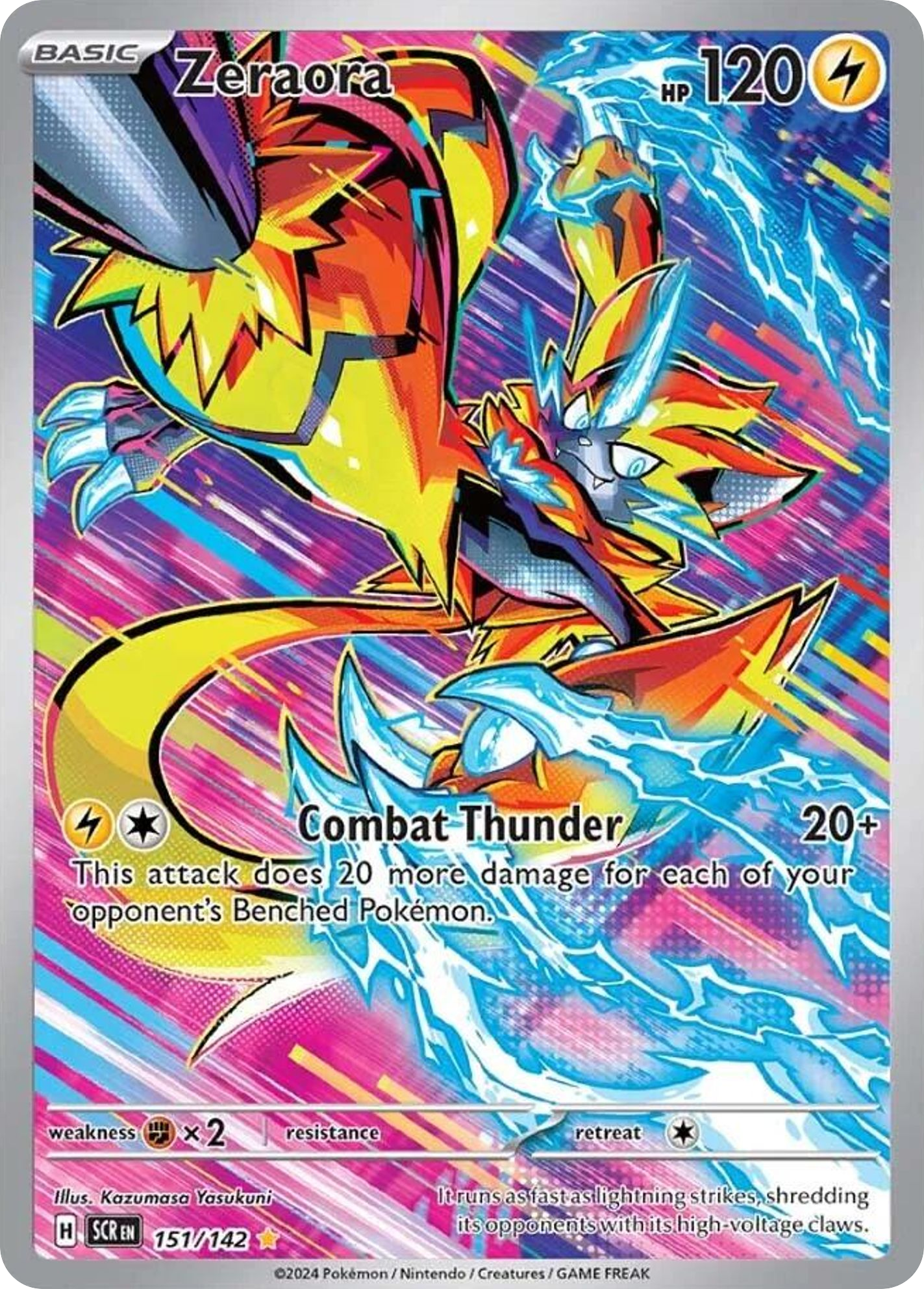 Zeraora 151/175 Illustration Rare