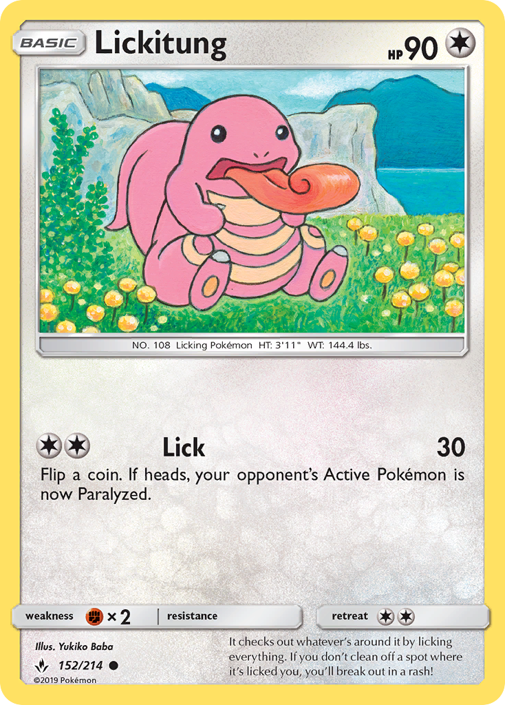 Lickitung 152/234 Common