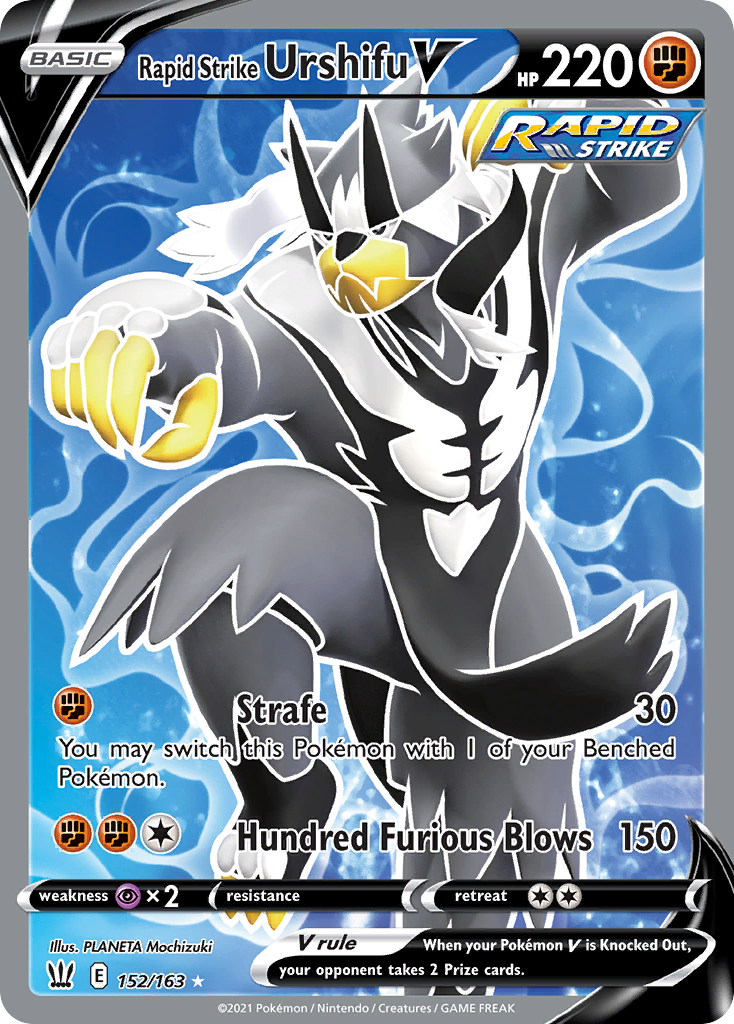 Rapid Strike Urshifu V 152/183 Rare Ultra