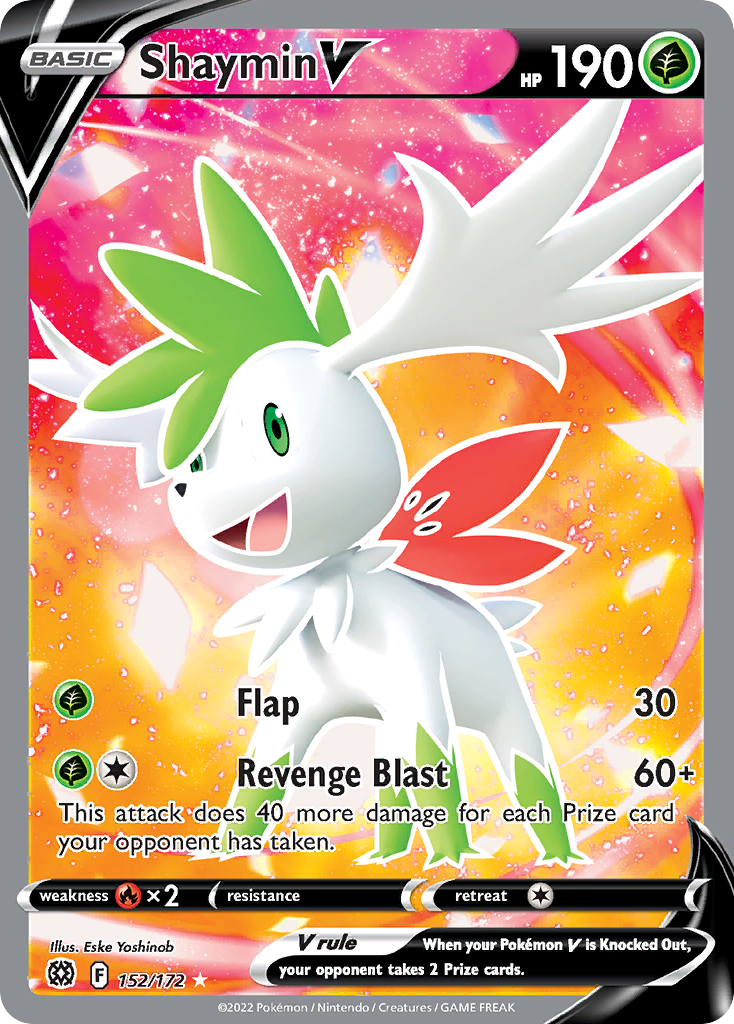 Shaymin V 152/186 Rare Ultra