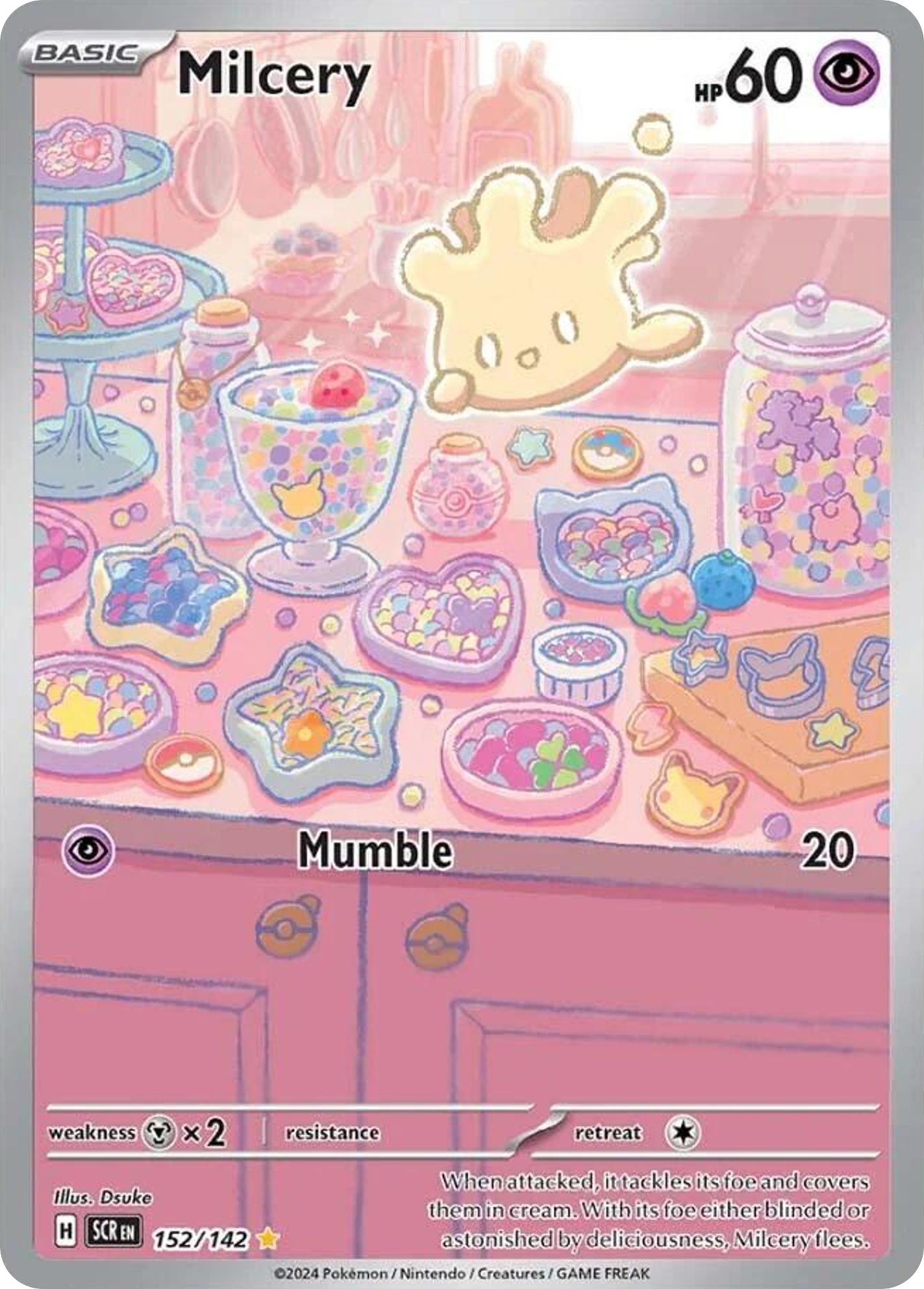 Milcery 152/175 Illustration Rare