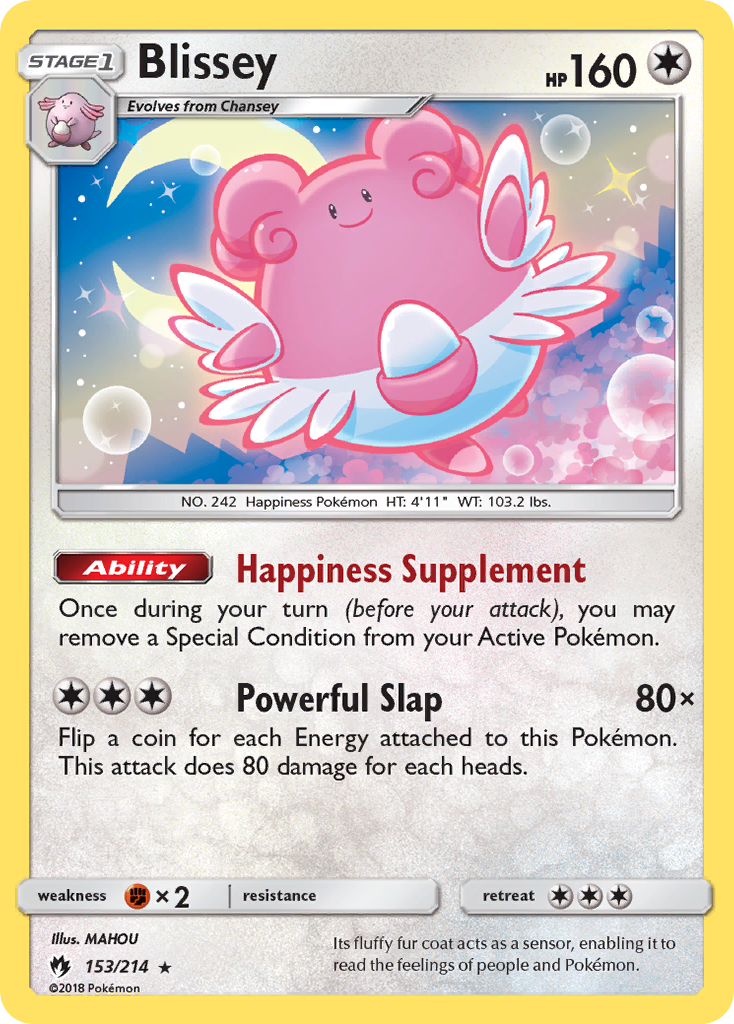 Blissey 153/240 Rare Holo