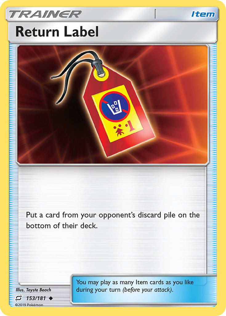Return Label 153/198 Uncommon