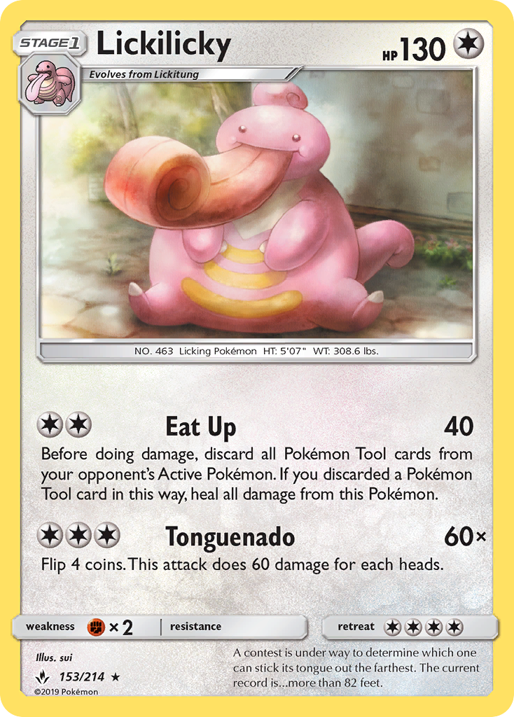 Lickilicky 153/234 Rare