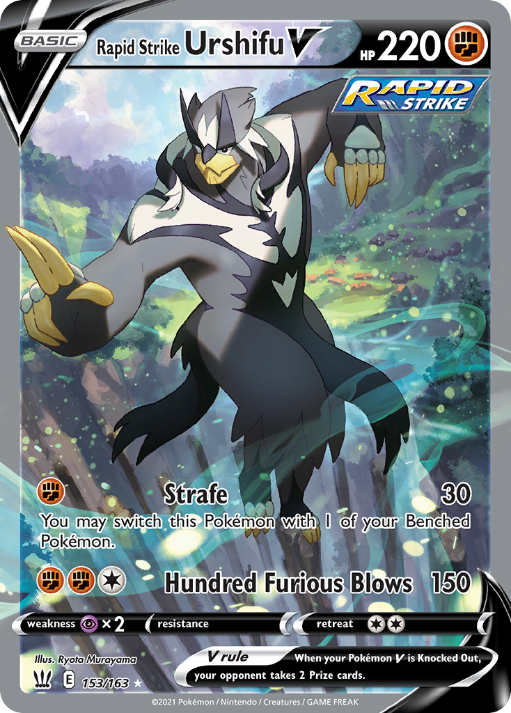 Rapid Strike Urshifu V 153/183 Rare Ultra