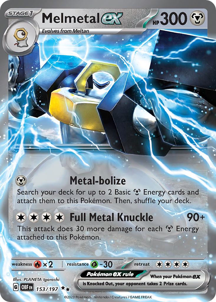 Melmetal ex 153/230 Double Rare
