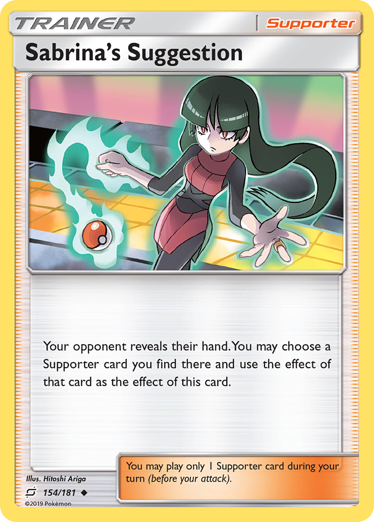 Sabrina's Suggestion 154/198 Uncommon