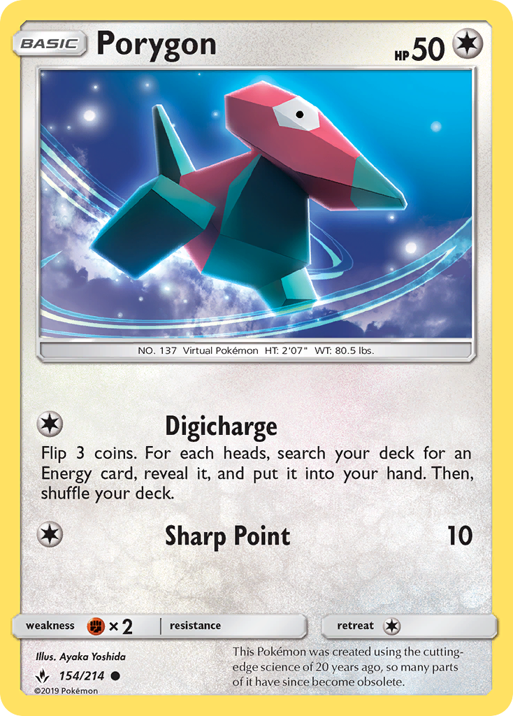 Porygon 154/234 Common