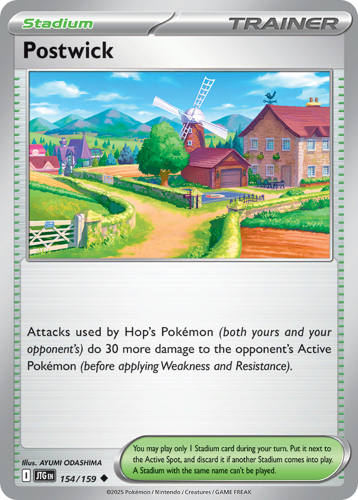 Postwick 154/190 Uncommon