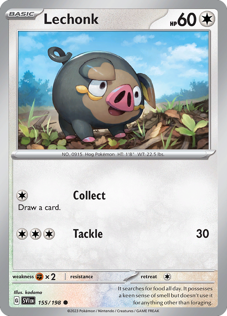 Lechonk 155/258 Common