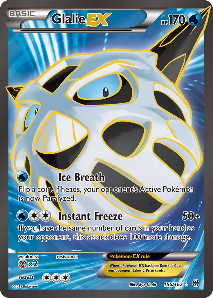 Glalie-EX 155/165 Rare Ultra