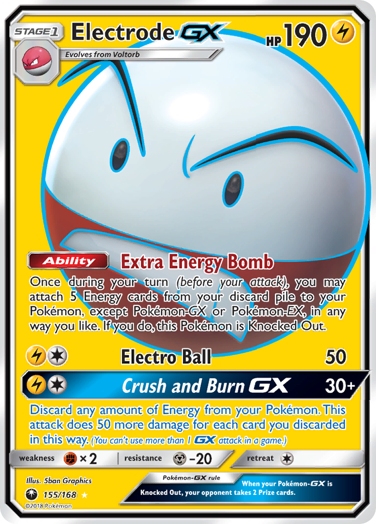 Electrode-GX 155/187 Rare Ultra