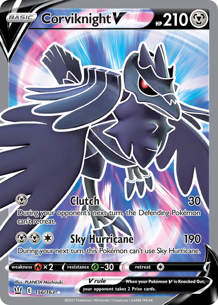 Corviknight V 156/183 Rare Ultra