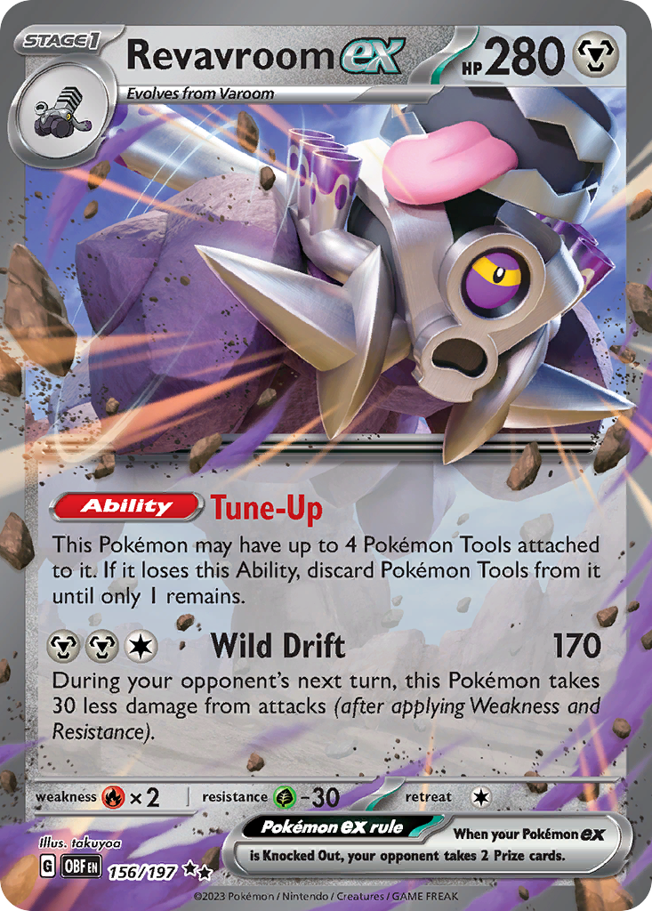 Revavroom ex 156/230 Double Rare