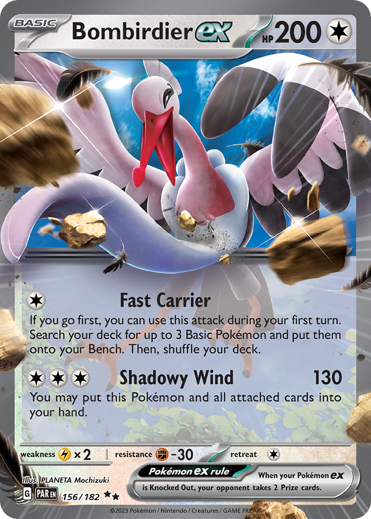 Bombirdier ex 156/266 Double Rare