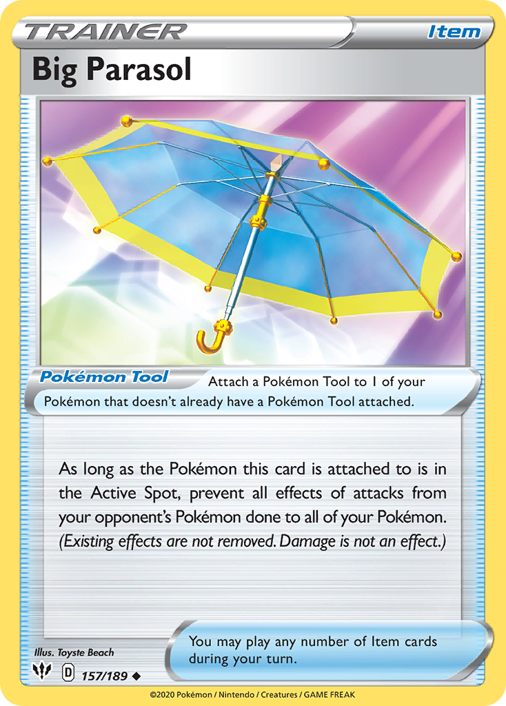 Big Parasol 157/201 Uncommon