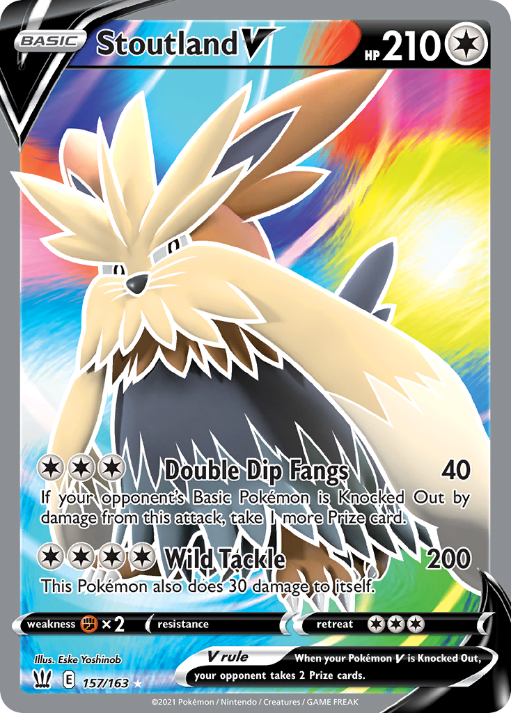 Stoutland V 157/183 Rare Ultra