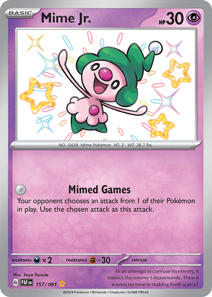 Mime Jr. 157/245 Shiny Rare