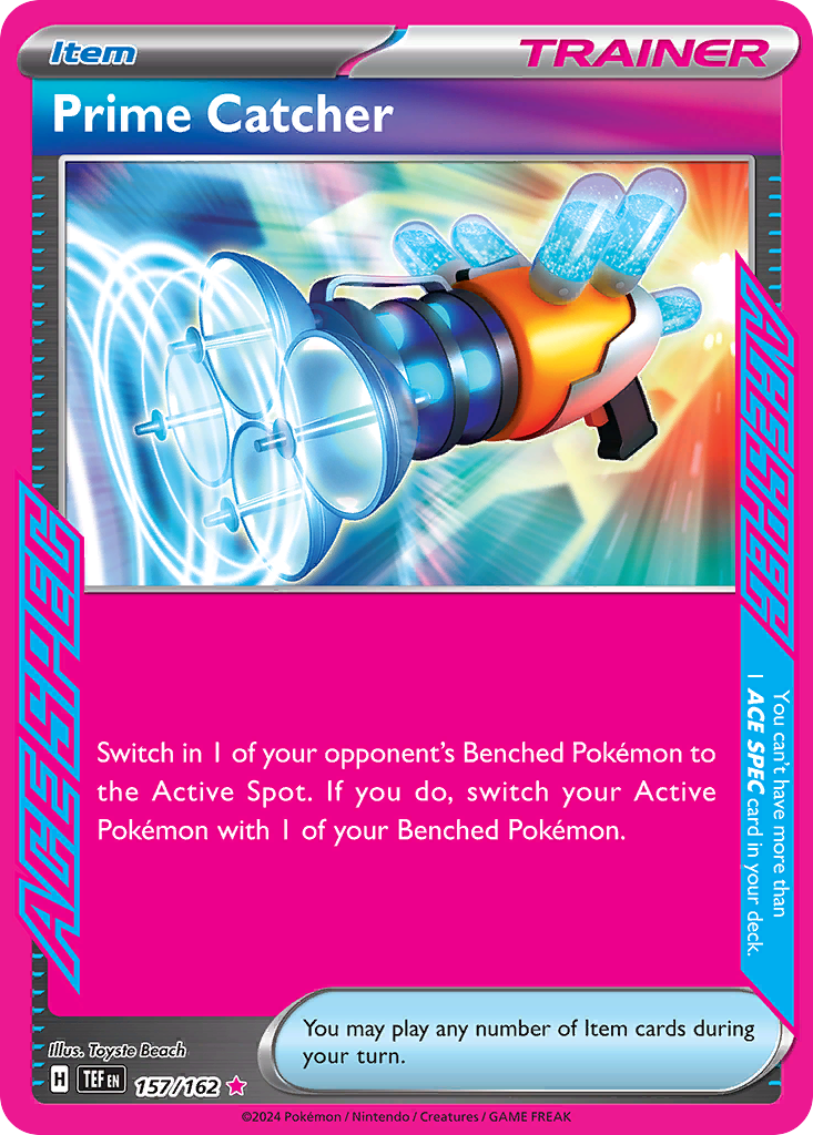 Prime Catcher 157/218 ACE SPEC Rare
