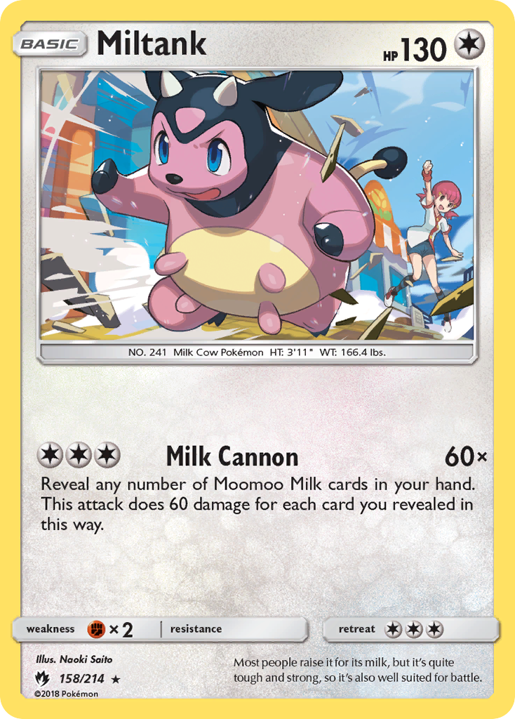 Miltank 158/240 Rare