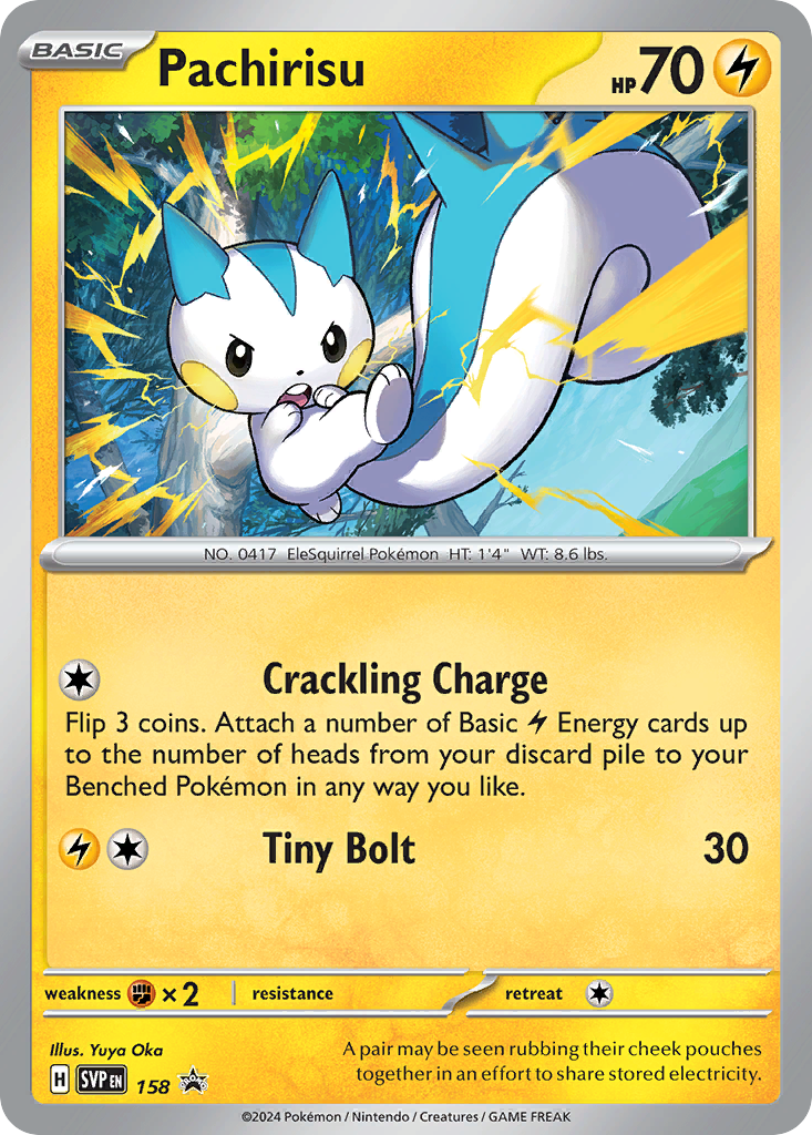 Pachirisu 158/196 Promo